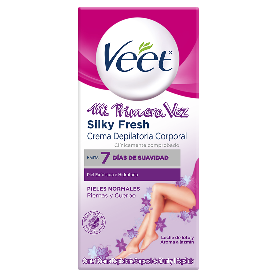 Crema depilatoria Mi Primera Vez Veet piel normal Veet